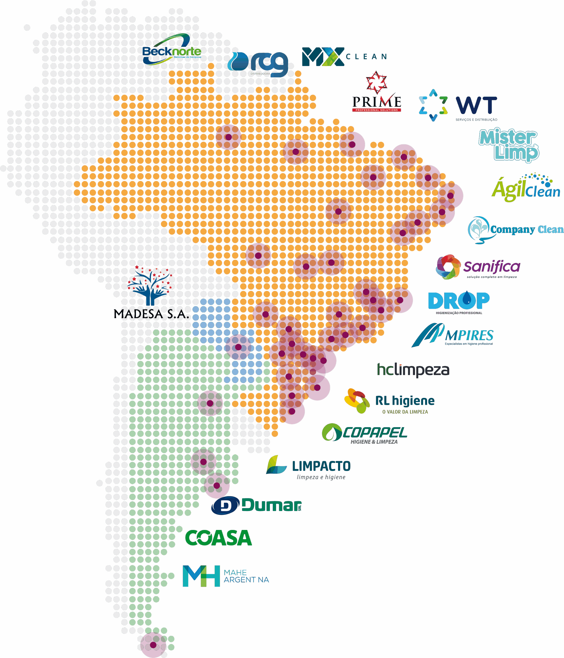 LA RED DE HIGIENE Y LIMPIEZA PROFESIONAL DE AMÉRICA DEL SUR